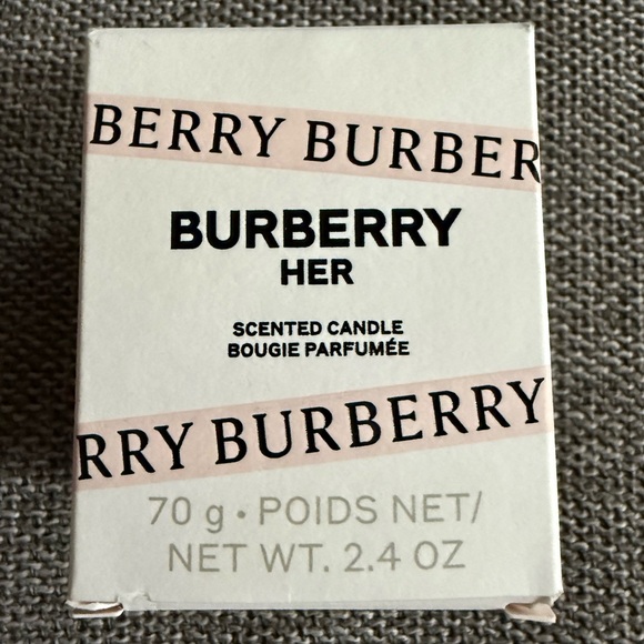 Burberry Her Scented Candle Pink New 70g 2.4Oz Authentic Brand - Picture 11 of 16